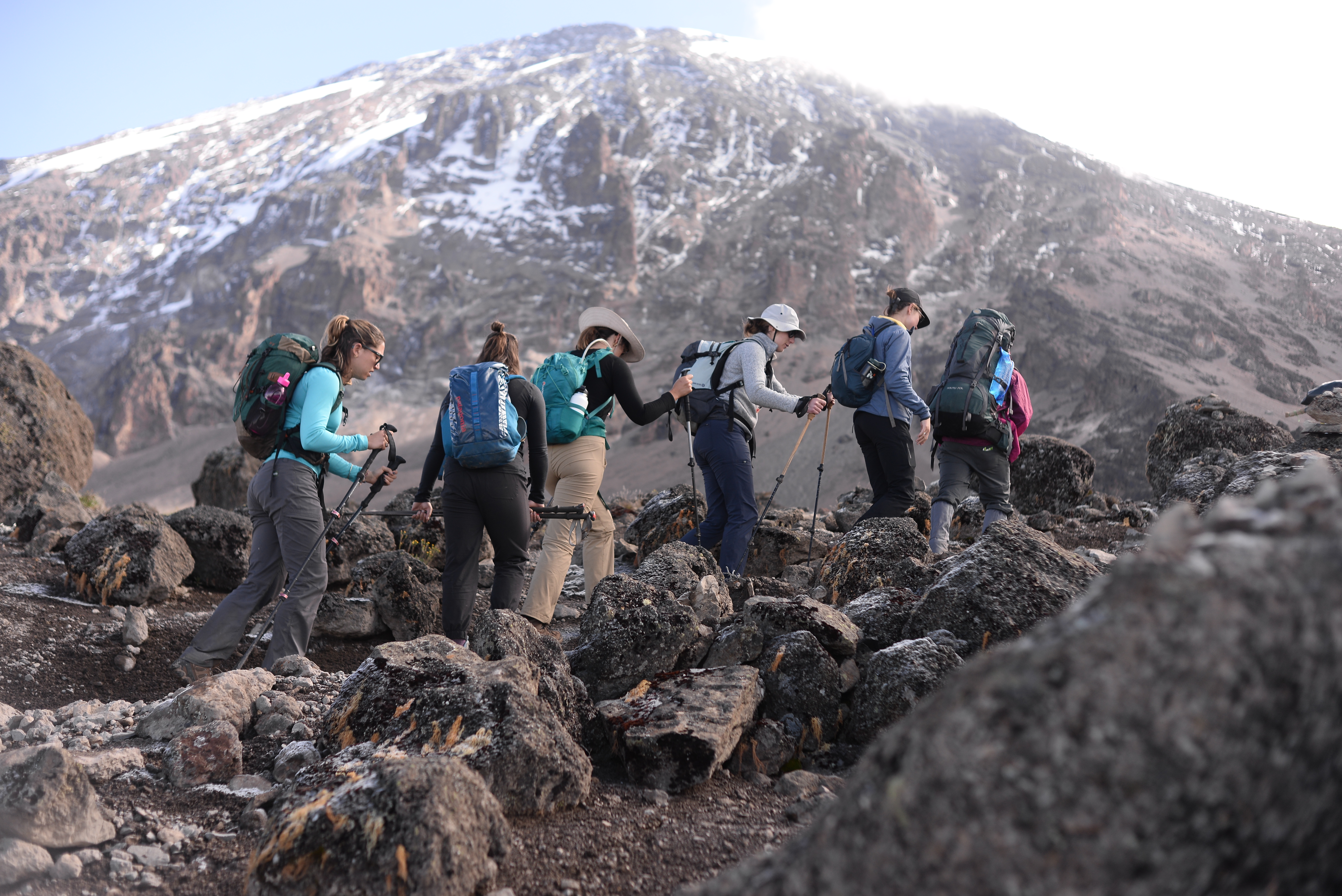 Climbing Kilimanjaro guides 